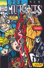 Cable Deadpool Annual 1 Marvel 2018 Matthew Waite New Mutants 98 Variant comic cover