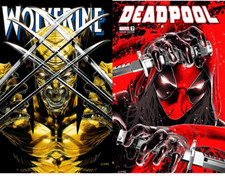 WOLVERINE #1 & DEADPOOL #7 - JOHN GIANG EXCLUSIVE - LIMITED 2 PACK SET comic cover