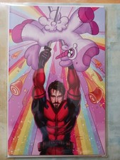 ORBIT: RYAN REYNOLDS COMIC DEADPOOL UNICORN VIRGIN LIMITED 17/50 WITH COA comic cover
